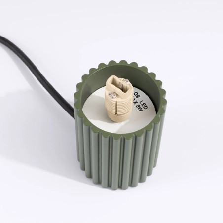 Lampe de table Mido, vert