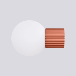 Applique murale Mido, rouge