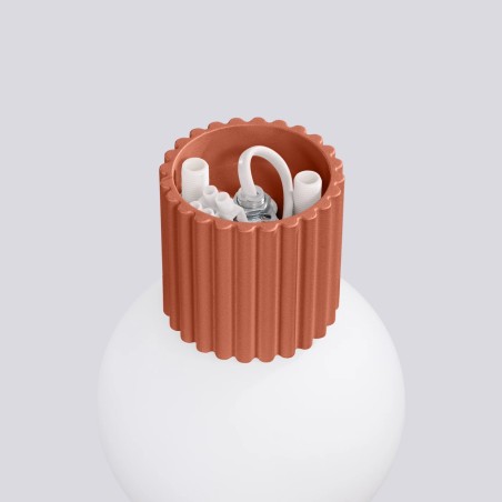 Applique murale Mido, rouge