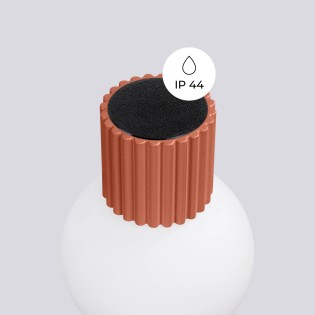 Applique murale Mido, rouge