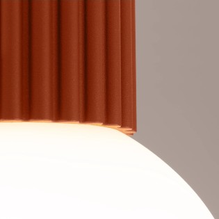 Spot en saillie Mido, rouge