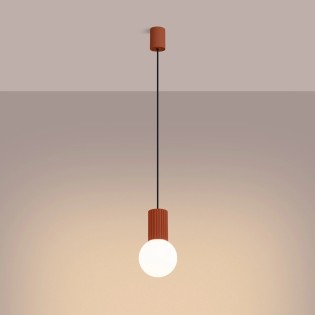 Suspension Mido, rouge