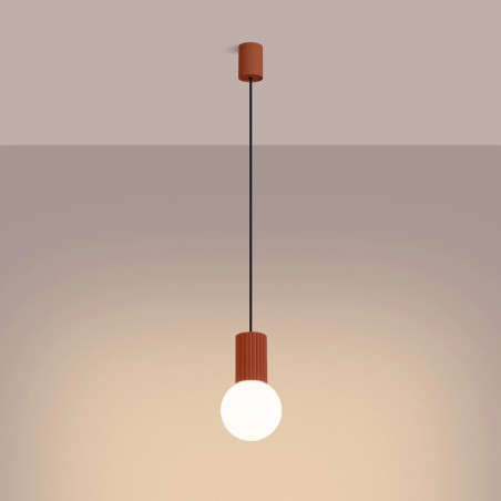 Suspension Mido, rouge