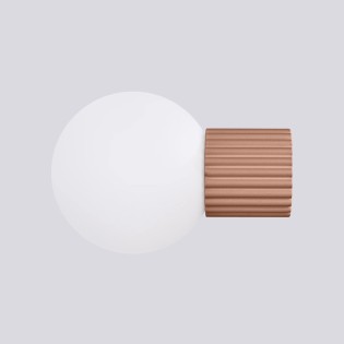 Applique murale Mido, moka