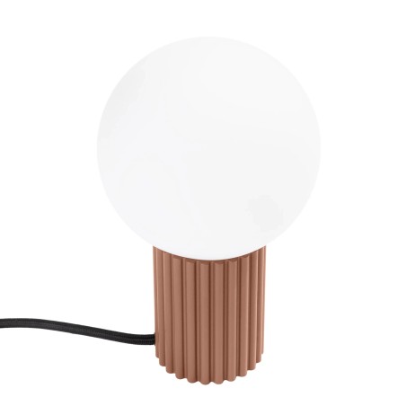 Lampe de table Mido, moka