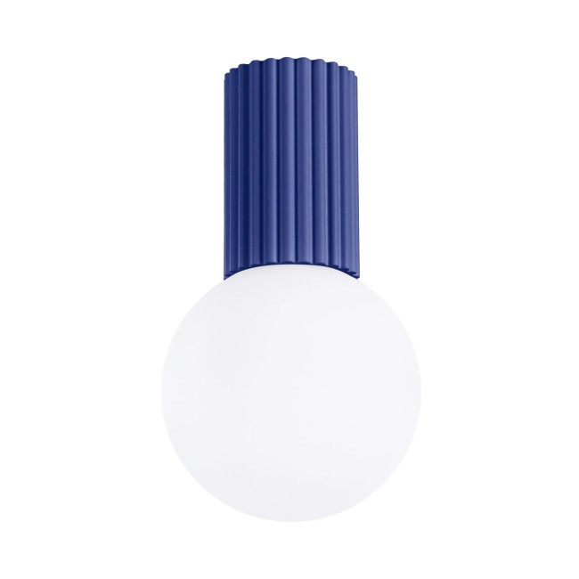 Spot en saillie Mido, bleu outremer