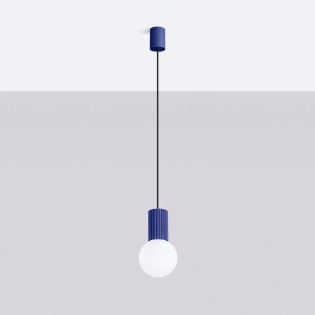 Suspension Mido, bleu outremer