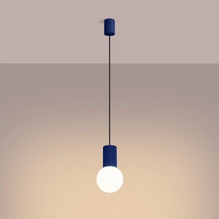 Suspension Mido, bleu outremer