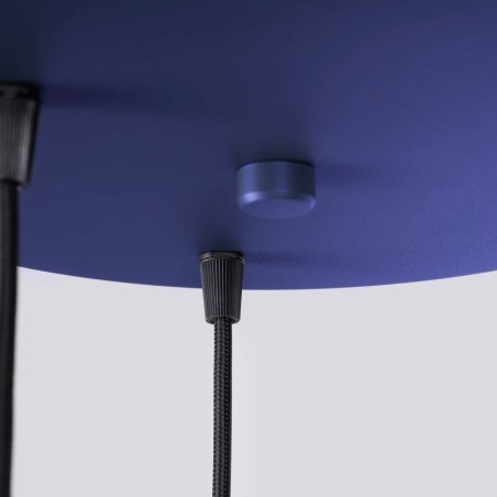 Suspension Mido, bleu outremer, 3 lumières