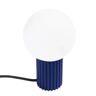 Lampe de table Mido, bleu...
