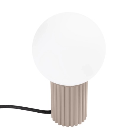 Lampe de table Mido, taupe