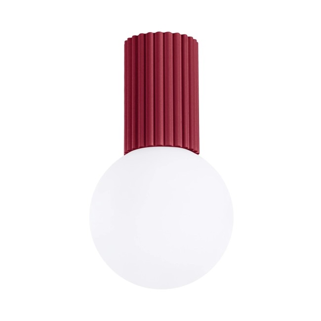 Spot en saillie Mido, burgundy