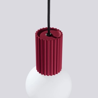 Suspension Mido, burgundy