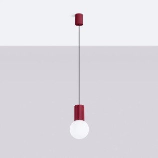 Suspension Mido, burgundy