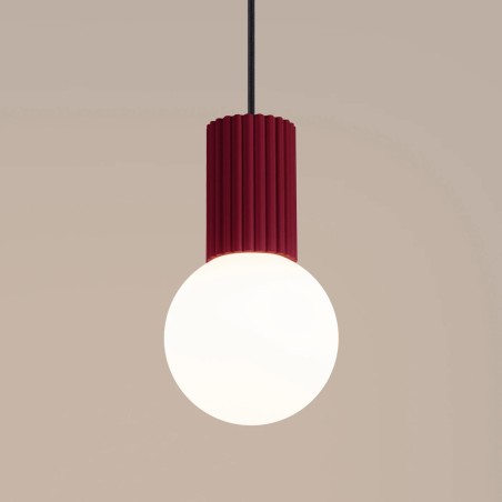 Suspension Mido, burgundy