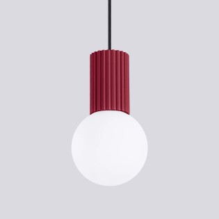 Suspension Mido, burgundy
