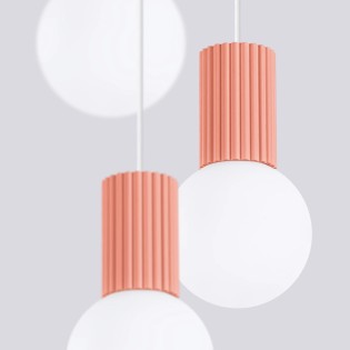 Suspension Mido, pêche, 3 lumières