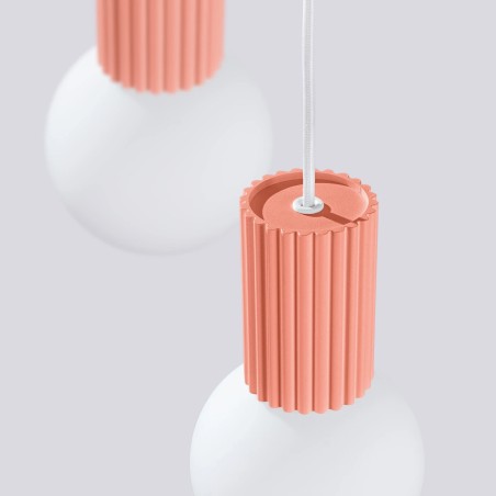 Suspension Mido, pêche, 3 lumières