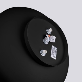 Plafonnier Usni, couleur noir