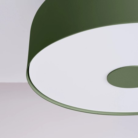 Plafonnier Usni , couleur vert