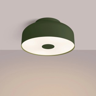 Plafonnier Usni , couleur vert