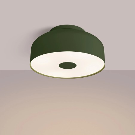 Plafonnier Usni , couleur vert