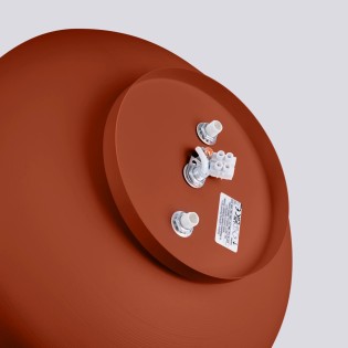 Plafonnier Usni, couleur rouge