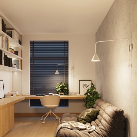 Applique murale Naon, blanc