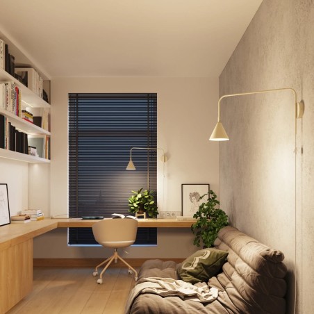 Applique murale Naon, beige