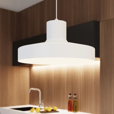Suspension Male, blanc