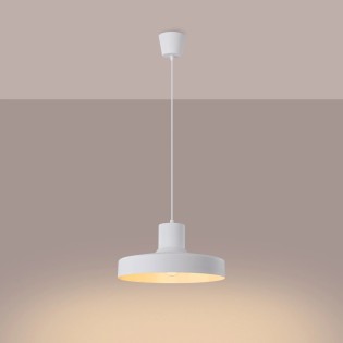 Suspension Male, blanc