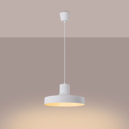 Suspension Male, blanc