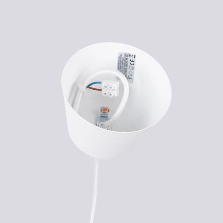 Suspension Male, blanc