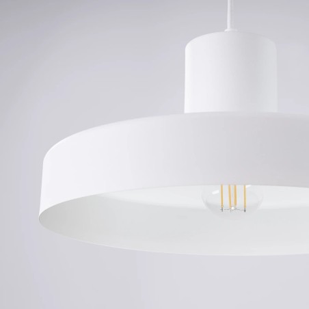 Suspension Male, blanc