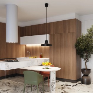 Suspension Male, noir