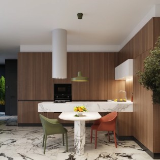 Suspension Male, vert