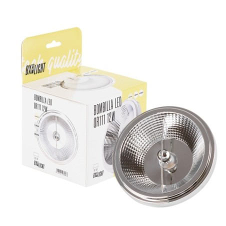 Ampoule LED QR111 12W  1123Lm 3000ºK GU10 40.000H