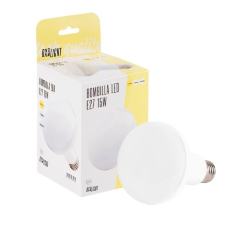 Ampoule LED E27 15W 1.200Lm 6000ºK R90 40.000H