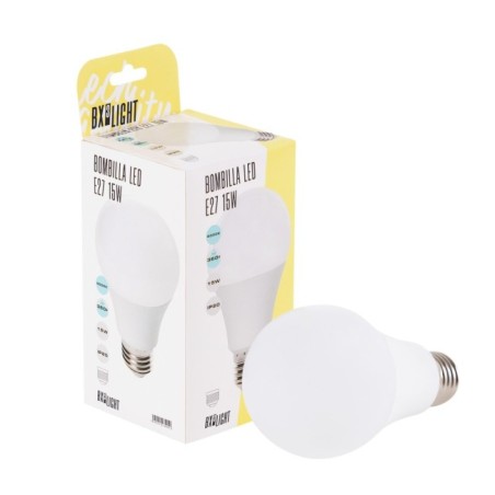 Ampoule LED E27 15W  1250Lm 4200ºK A60 40.000H
