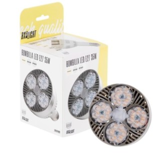 Ampoule LED E27 35W 2.800Lm 6000ºK PAR30 Ventilador 40.000H
