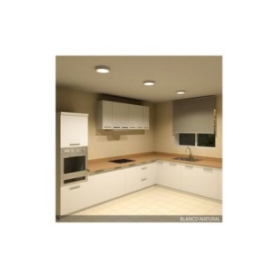 Plafonnier LED 20W 2.000Lm 6000ºK Circular 40.000H