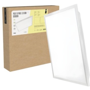 Pack de 10 Panneaux LED  - Modular 600x600 60W 6000 K