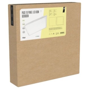 Pack de 10 panneaux LED - Modular 600x600 60W 4000 K