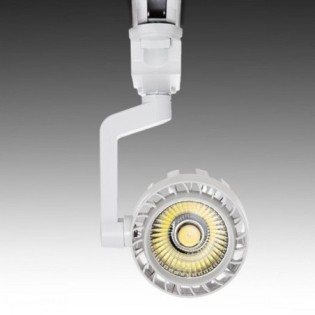 Projecteur sur rail LED 30W 2.600Lm 6000K Faith Monophasé 40.000H