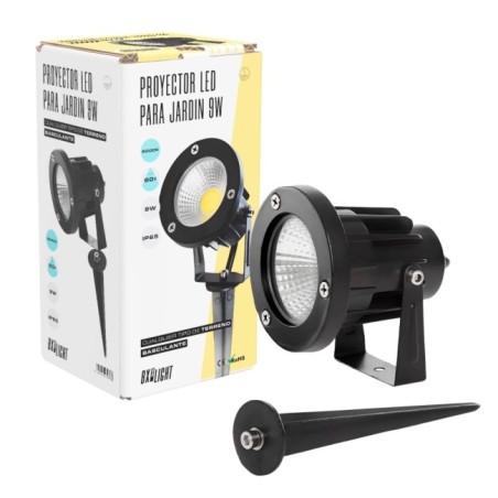 Projecteur LED pour jardin 9W 3000 K