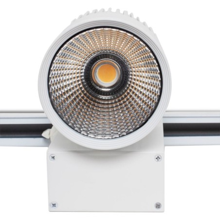 Projecteur LED de voie triphasé  40W 3600Lm CRI90 4200ºK UGR17 50.000H