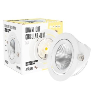 Spot encastrable LED 40W 4000Lm 4200ºK UGR17 50.000H