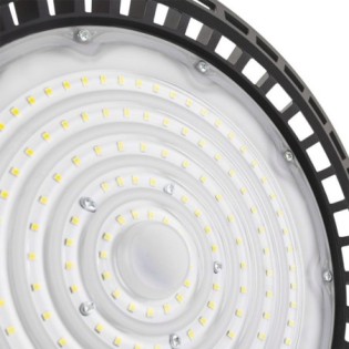 Suspension LED High Bay - Grandes Hauteurs 150W IP65 6000 k 120º Reg. 0-10V