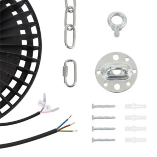 Suspension LED High Bay - Grandes Hauteurs 150W IP65 6000 k 120º Reg. 0-10V