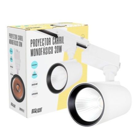 Projecteur LED de voie 30W 2.700Lm CRI85 6000ºK 40.000H